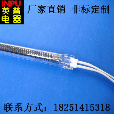 英普石英熱賣-碳纖維石英電加熱管C形，碳纖維電發(fā)熱管，環(huán)形取暖