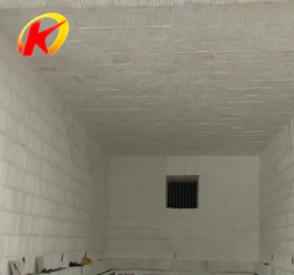 隧道窯環(huán)保吊頂用1260標準型耐火棉 普通硅酸鋁模塊