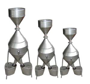 鐘鼎式分樣器（不銹鋼） 糧油儀器